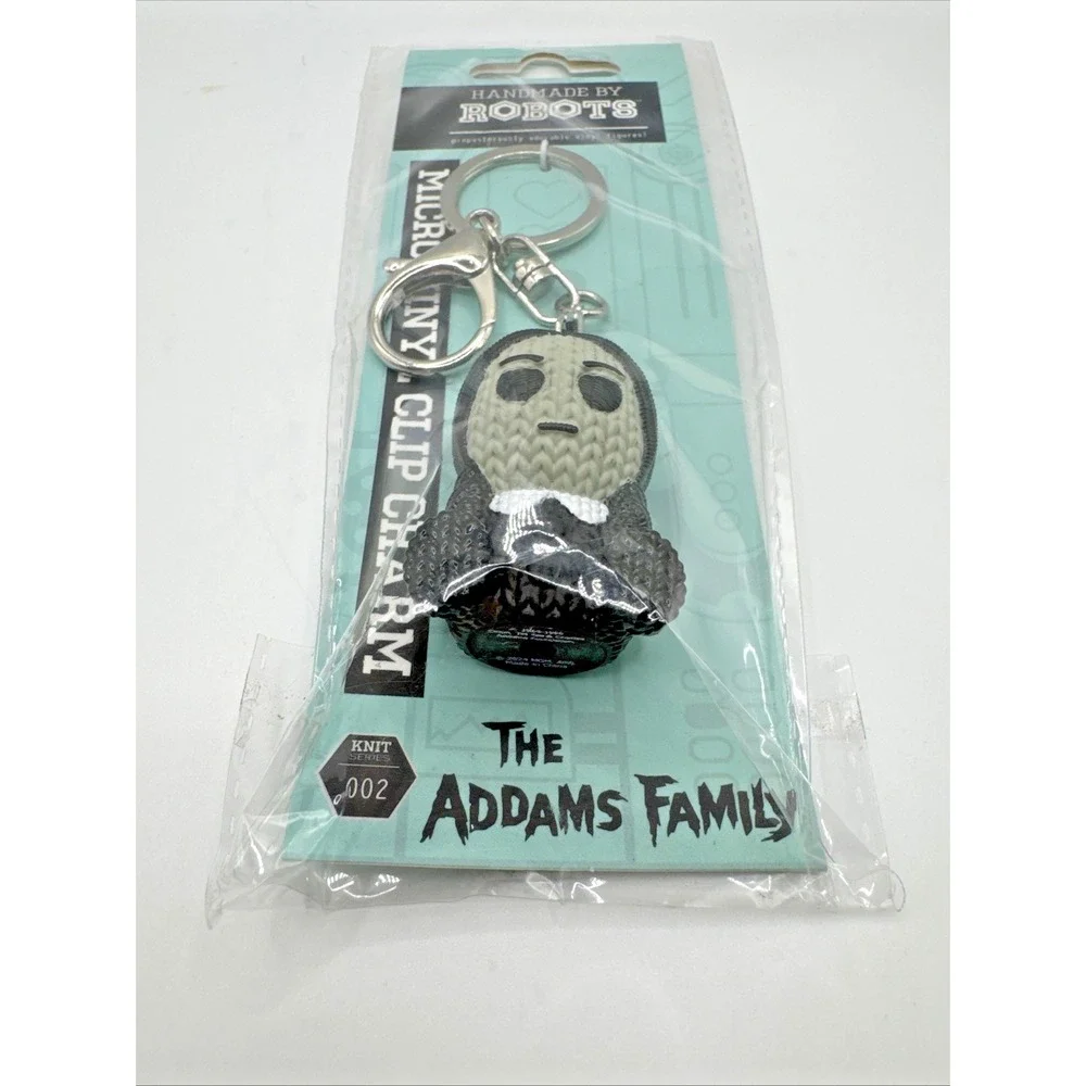 Handmade by Robots - Wednesday, Addams, The Addams, Family,‎ Key Chain, New